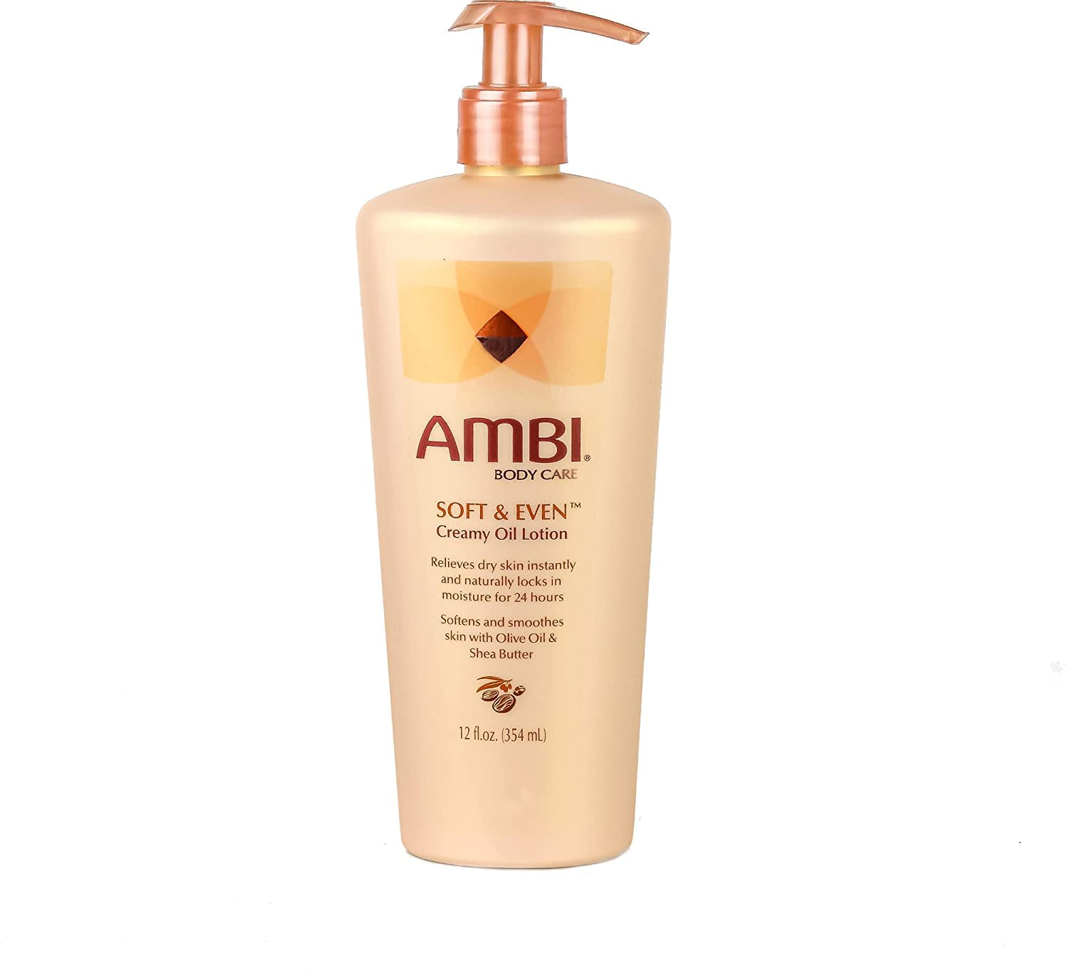 Ambi Skincare Soft & Even Creamy Oil Lotion, 12 Ounce