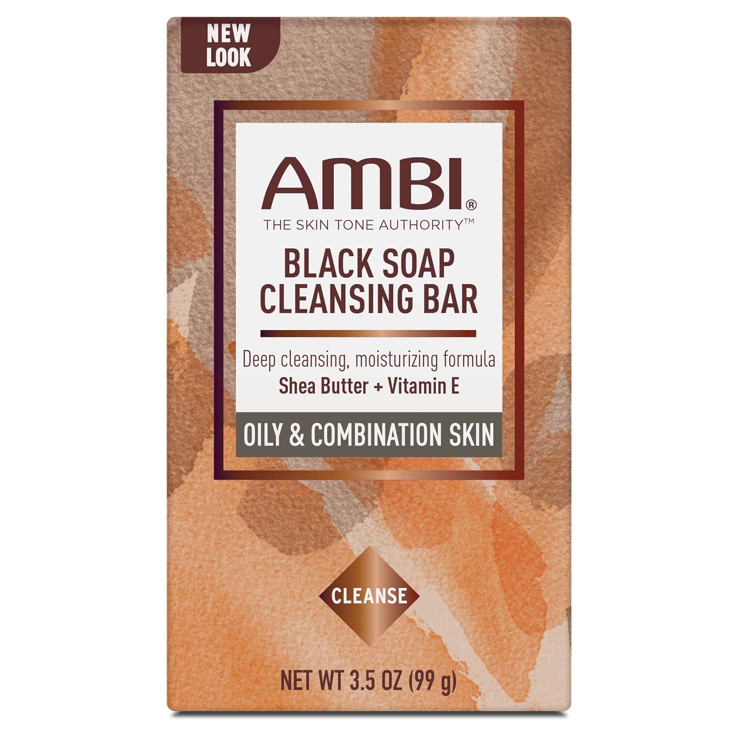 Ambi Black Soap with Shea Butter 3.50 oz (Pack of 12)