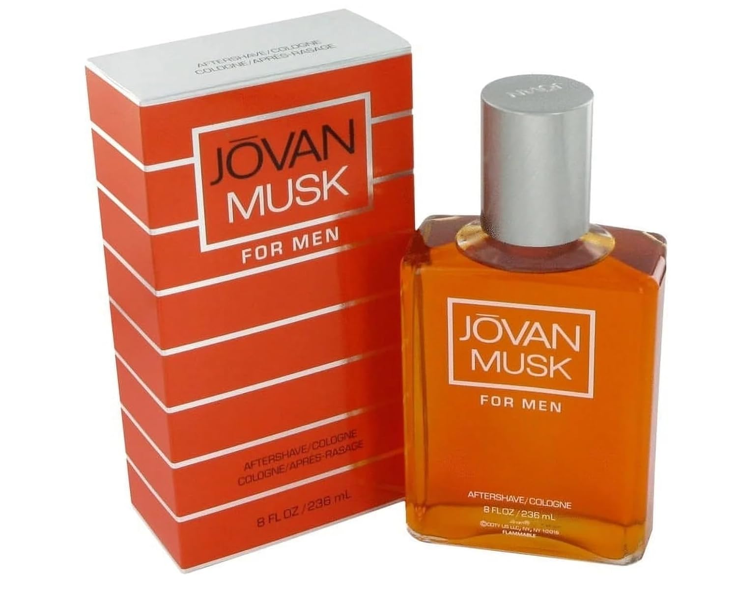 Jovan Musk By Jovan For Men. Aftershave Cologne 8 Ounce