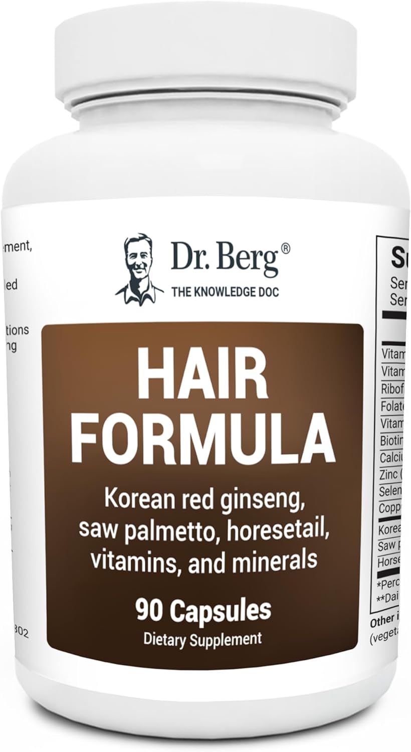 Dr Bergs All in One Hair Growth Vitamins for Men & 