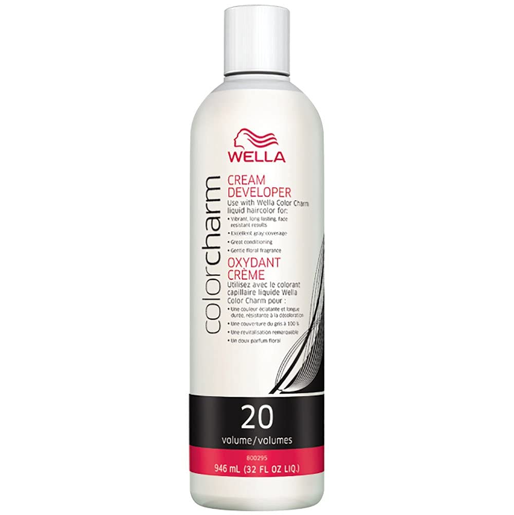 WELLA colorcharm Developers, for Optimal Gray Blending and Rich, Multi-Dimensional End Results