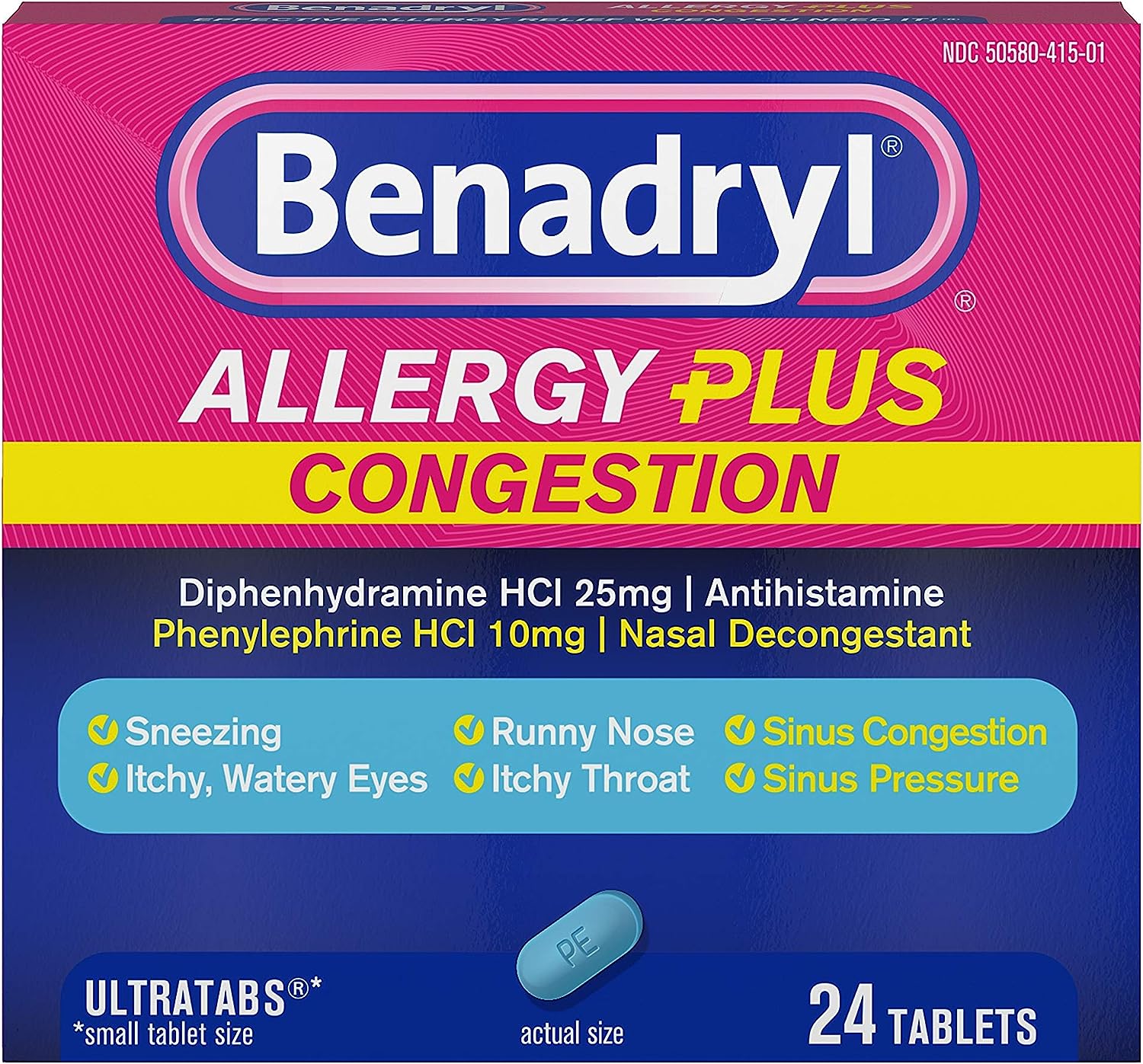 Benadryl Allergy Plus Congesti…