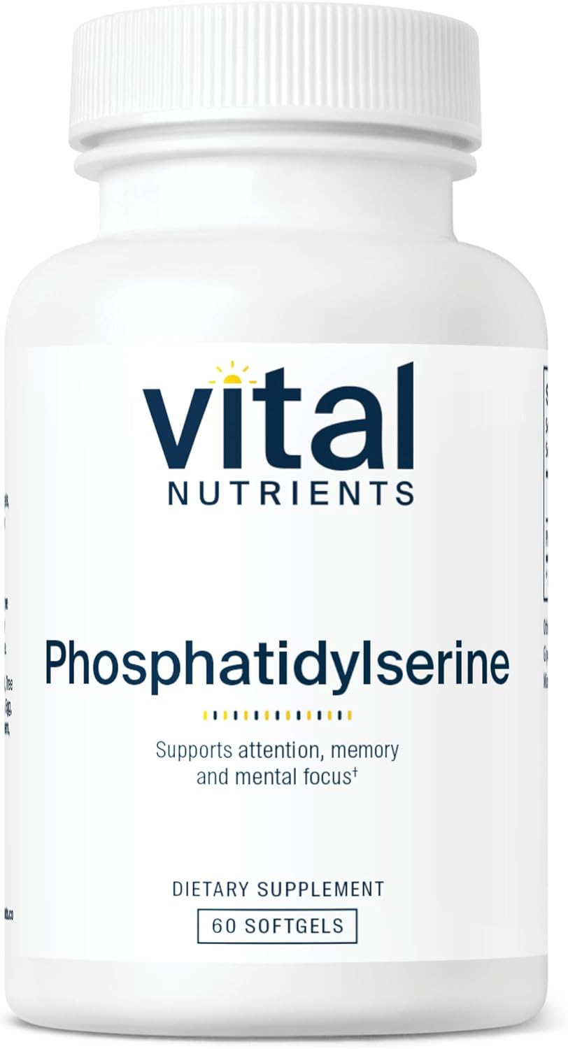 Vital Nutrients - Phosphatidylserine - Cognitive Support - 150 mg - 60 Softgels per Bottle