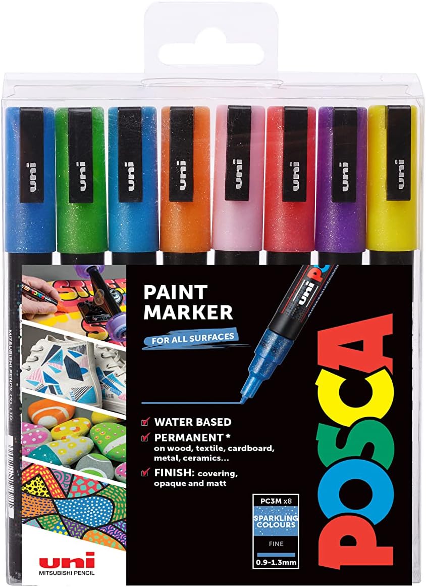 Posca PC-3M Permanent Marker Paint Pens.…
