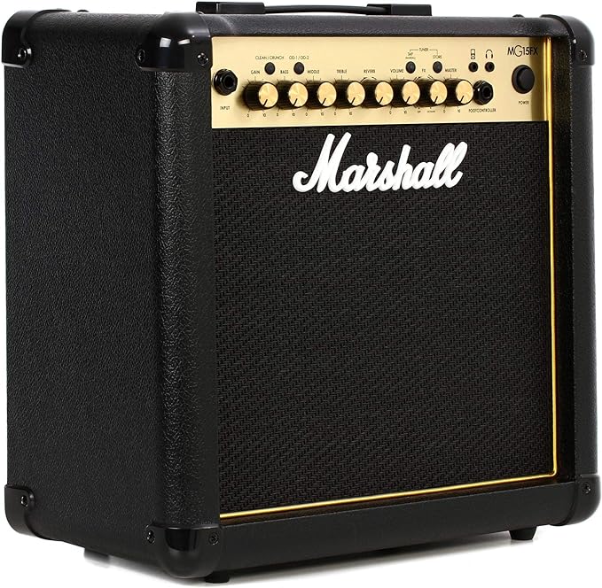 Marshall Amps Guitar Combo Amplifier (M-MG15GFX-U)