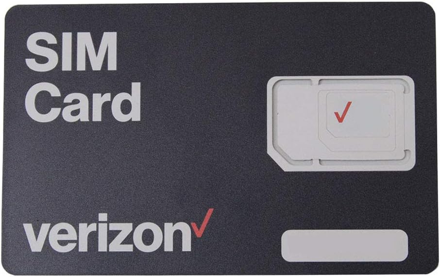 Verizon Wireless 4G LTE SIM Ca…