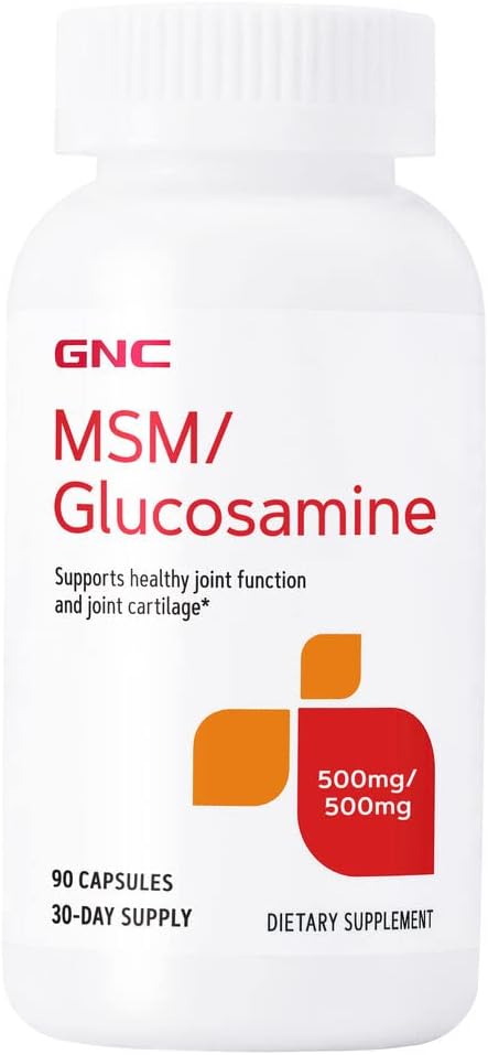 GNC MSM/Glucosamine 500mg/500m…