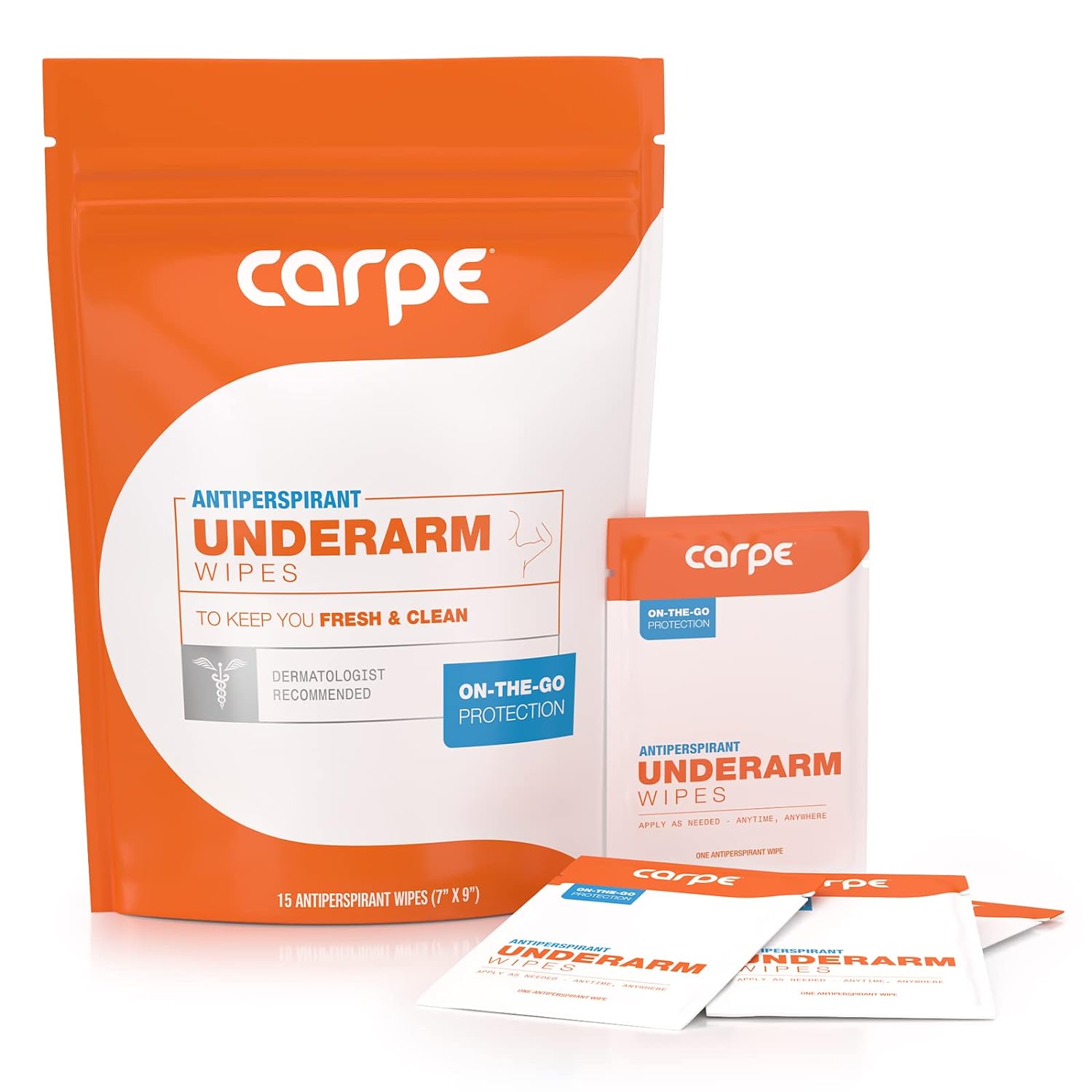 Carpe Antiperspirant Underarm Wipes for …