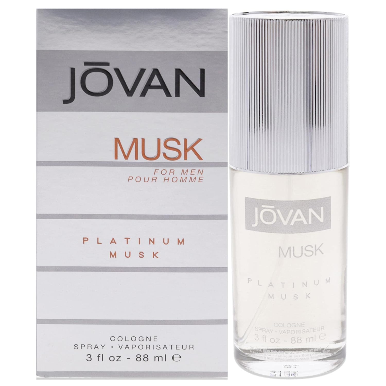 Jovan Jovan Platinum Musk Men EDC Spray …