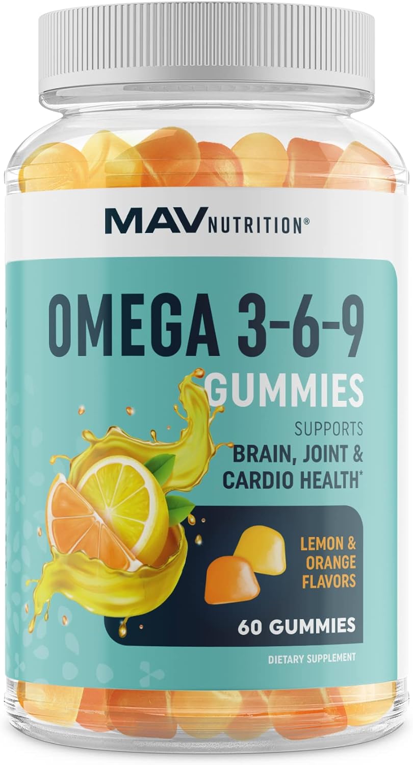 Omega 3 6 9 + DHA Gummies | Plant-Based …