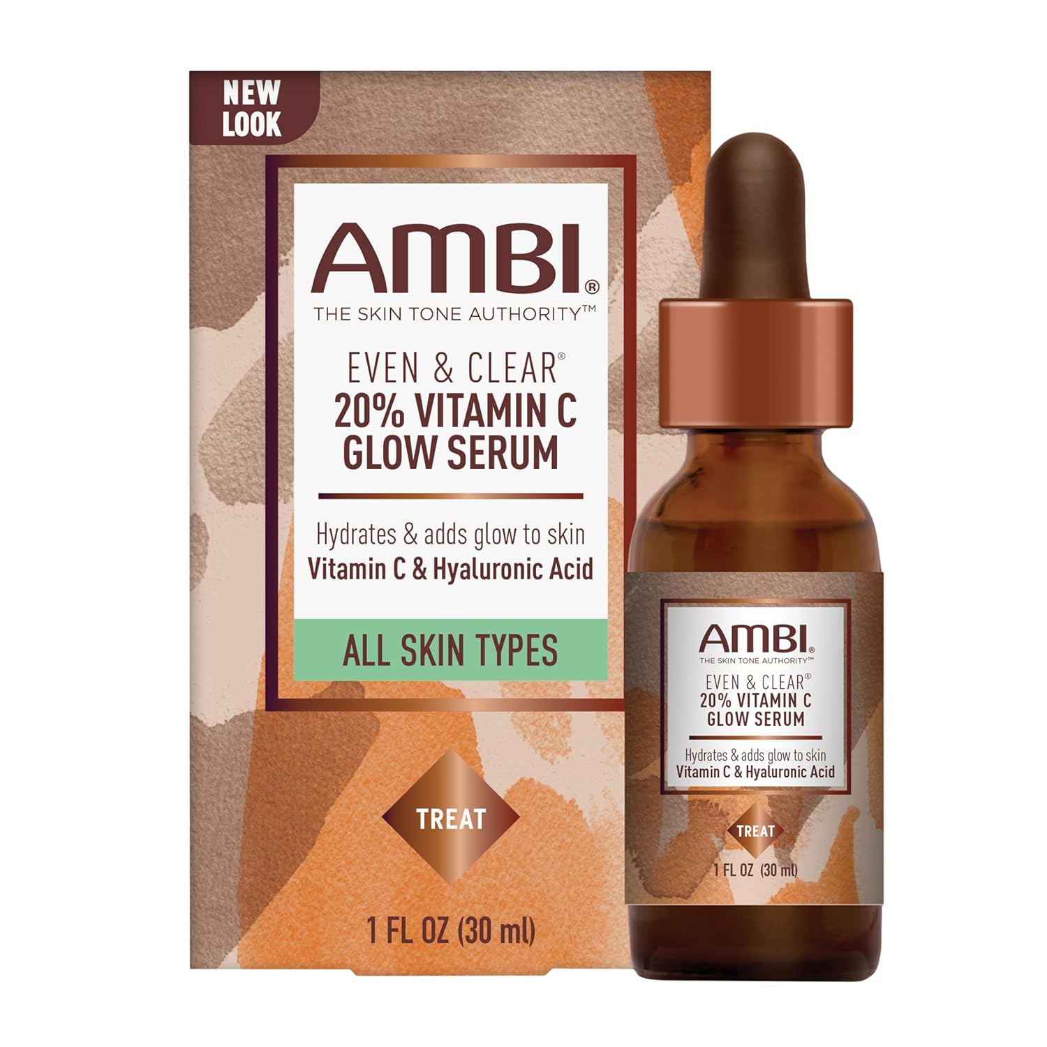 Ambi Even & Clear Vitamin C Infused Glow Serum for 