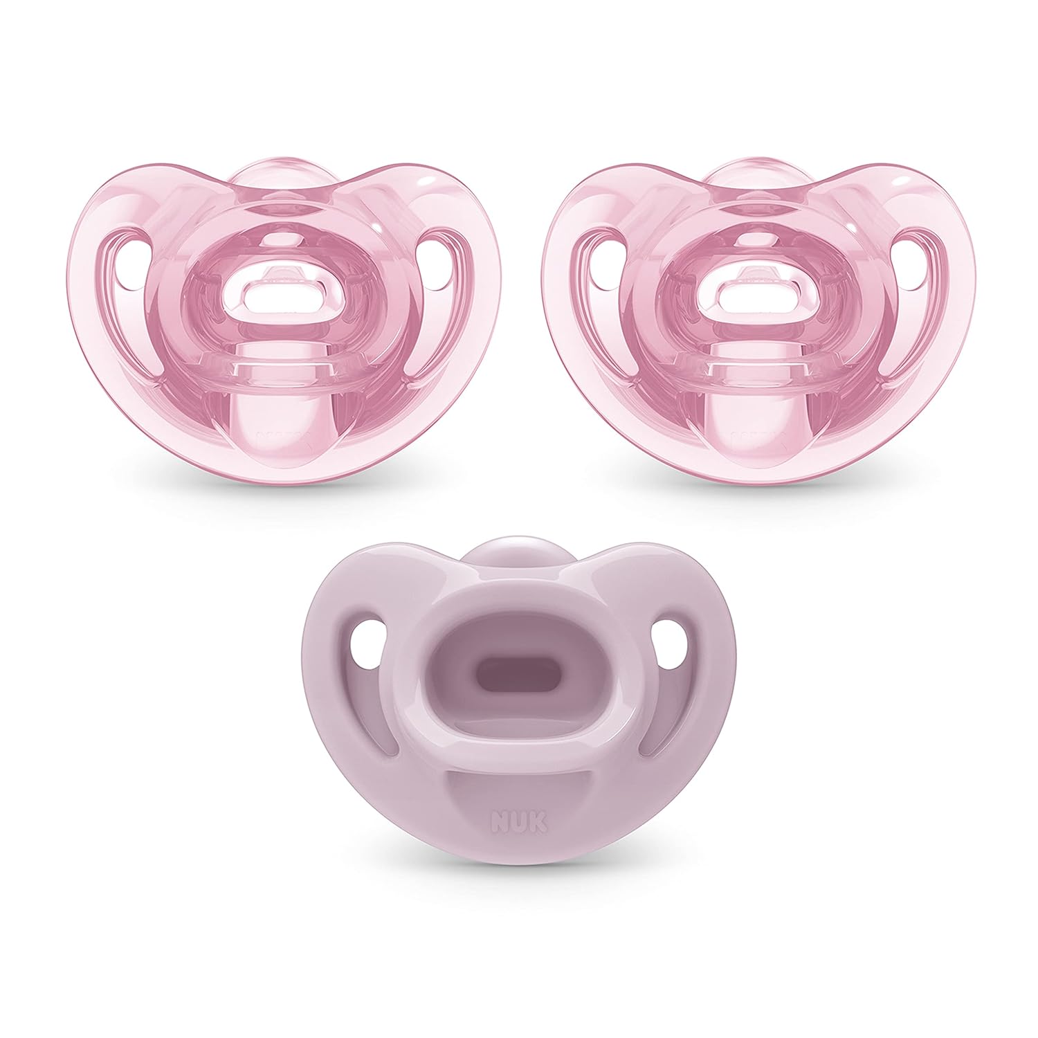NUK Comfy Orthodontic Pacifiers, 0-6 Mon…