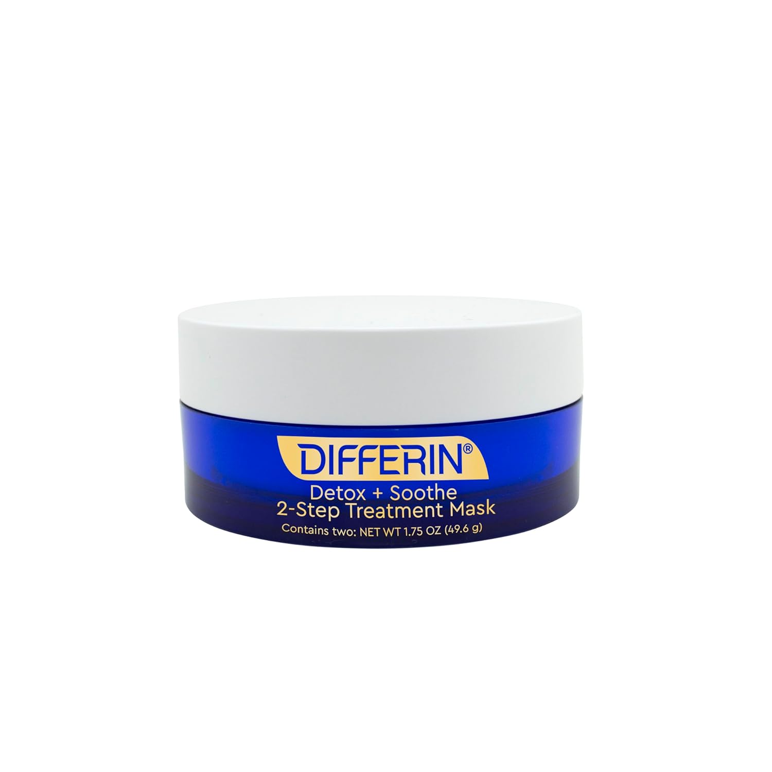 Differin Clay Face Mask, Detox and Soothe 2 Step Treatm