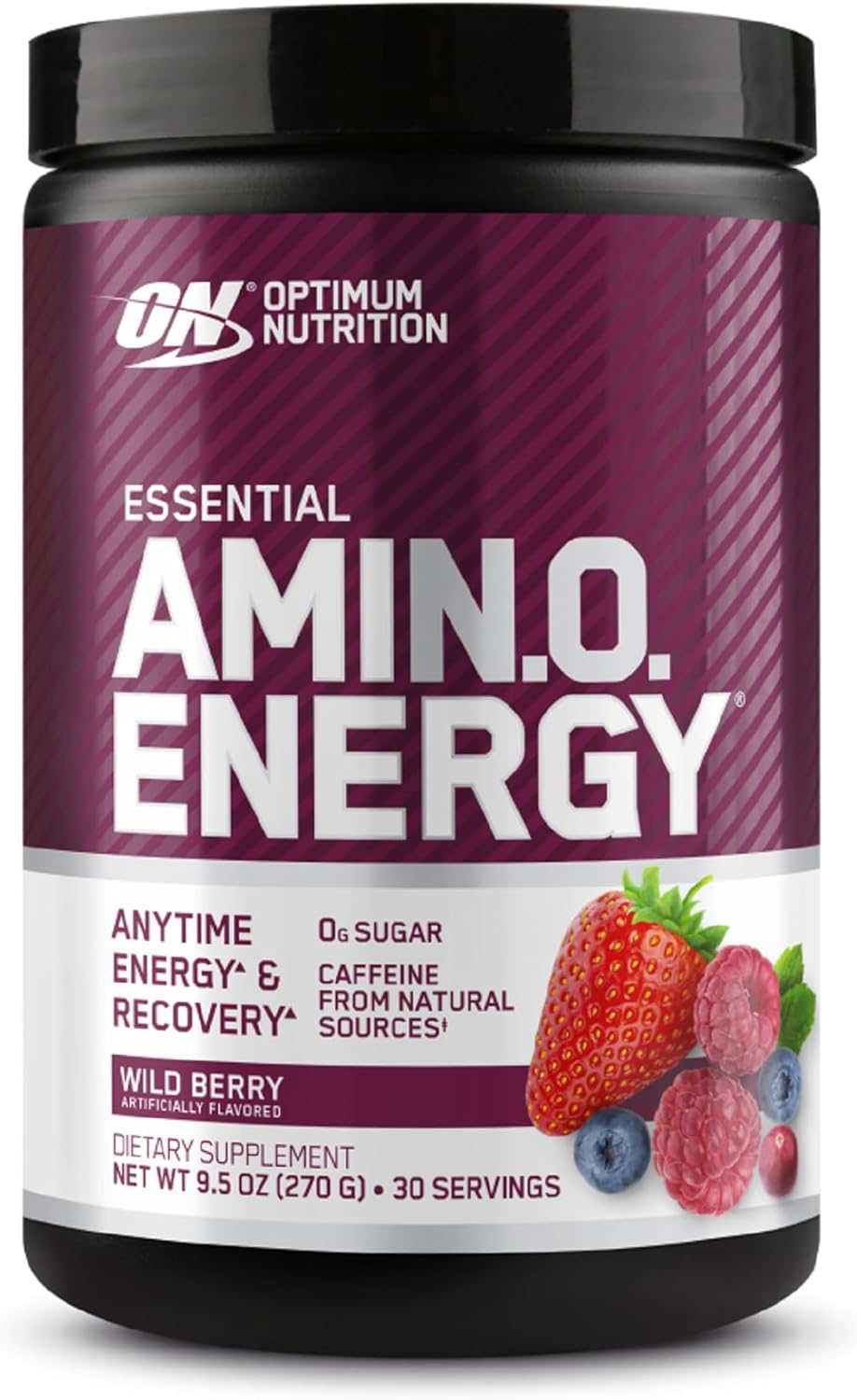 Optimum Nutrition Amino Energy - Pre Workout with Green Tea, BCAA, Amino Acids, Keto Friendly, Green