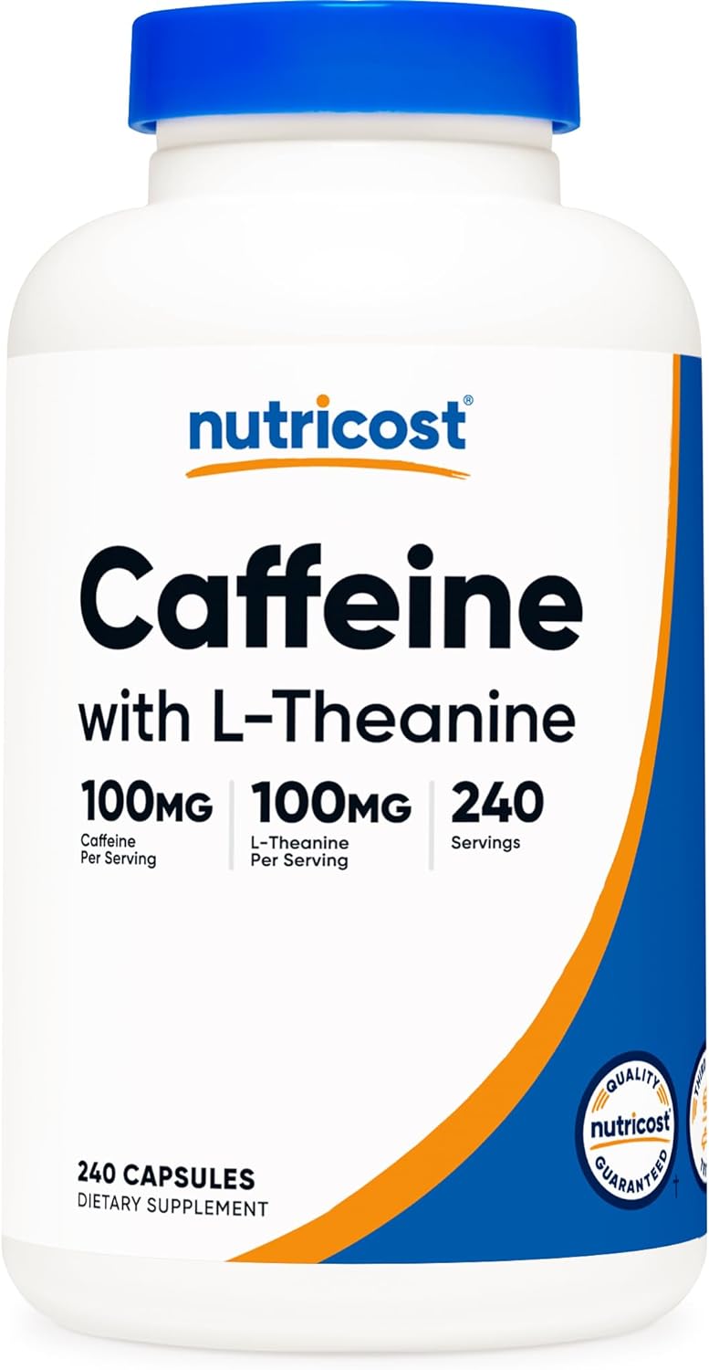 Nutricost Caffeine with L-Thea…