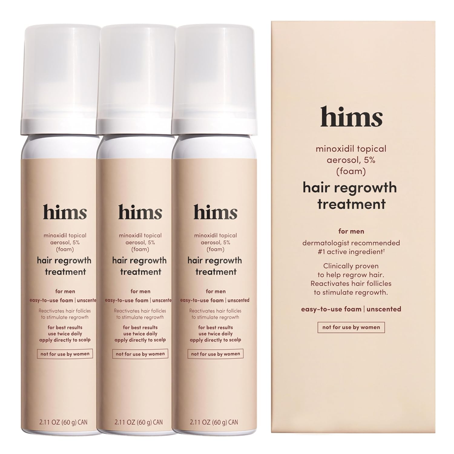 hims Extra Strength Hair Regrowth Treatment for Men wit