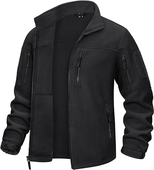 KEFITEVD Men's Tactical Fleece Jackets