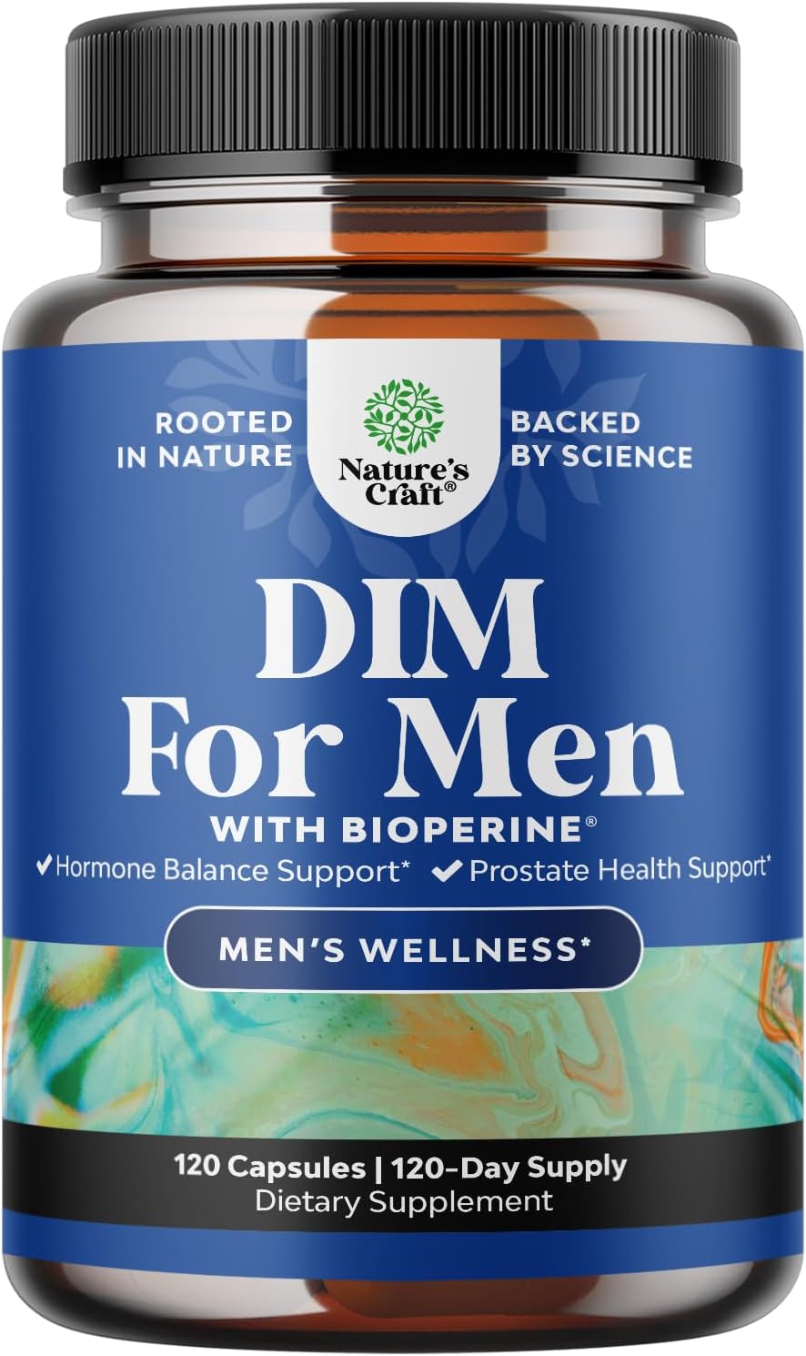 Advanced Diindolylmethane DIM Supplement for Men - Estrogen Blocker for Men with DIM 200mg