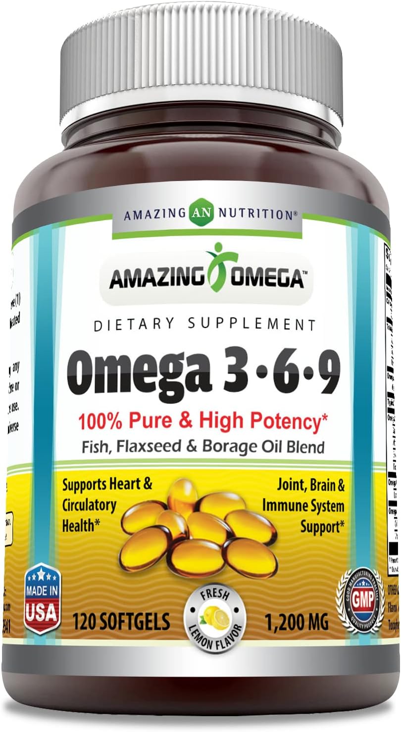 Amazing Omega 3.6.9 1200 mg So…