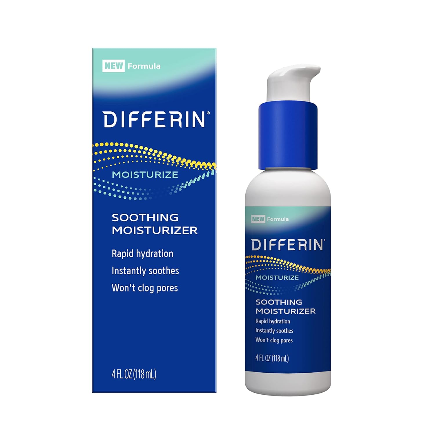 Differin Face Moisturizer, Soothing Lotion for Face and
