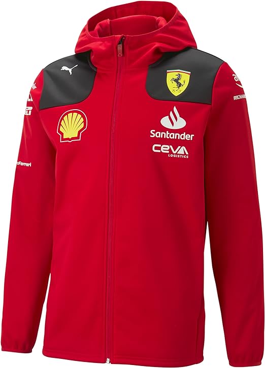PUMA Scuderia Ferrari - 2023 Team Softshell - Men - Red