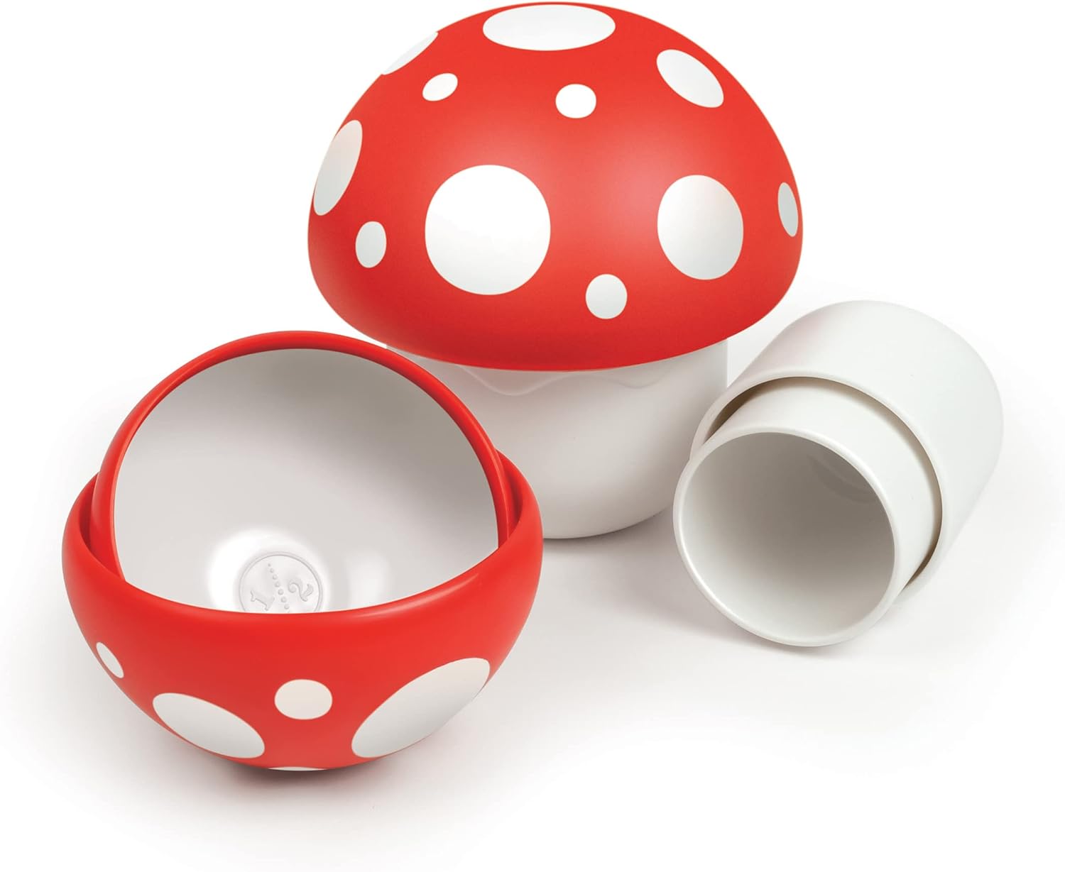 MUSHROOM CUPS, Nesting Mushroom Measurin…