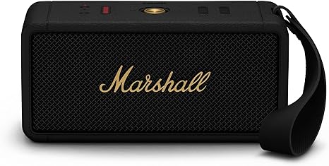 Marshall Middleton Portable Bluetooth Speaker, Black an