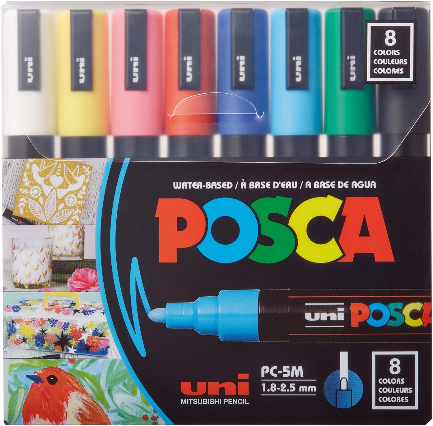 Uni-Ball® POSCA PC-5M Water-Based Paint…