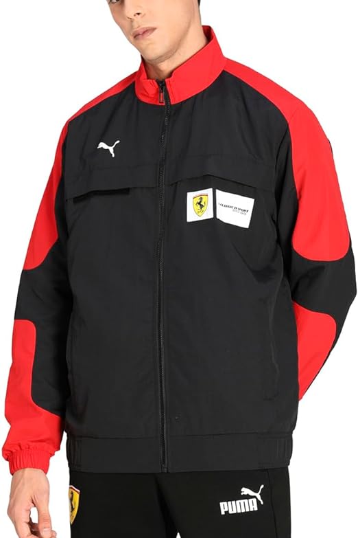 PUMA Mens Ferrari Race Statement Woven Jacket