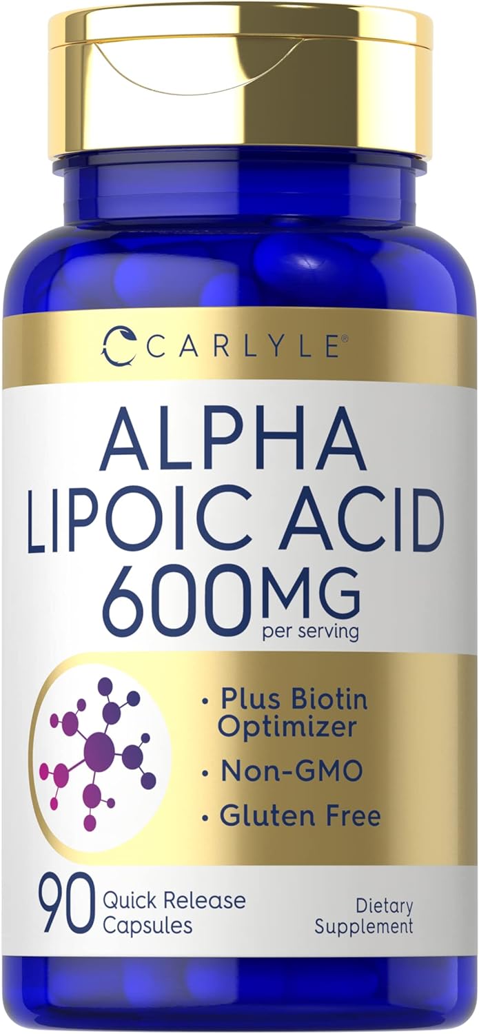 Alpha Lipoic Acid 600mg | Plus…