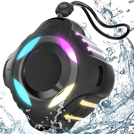 Shower Speaker Bluetooth with IPX7 Waterproof, Wireless