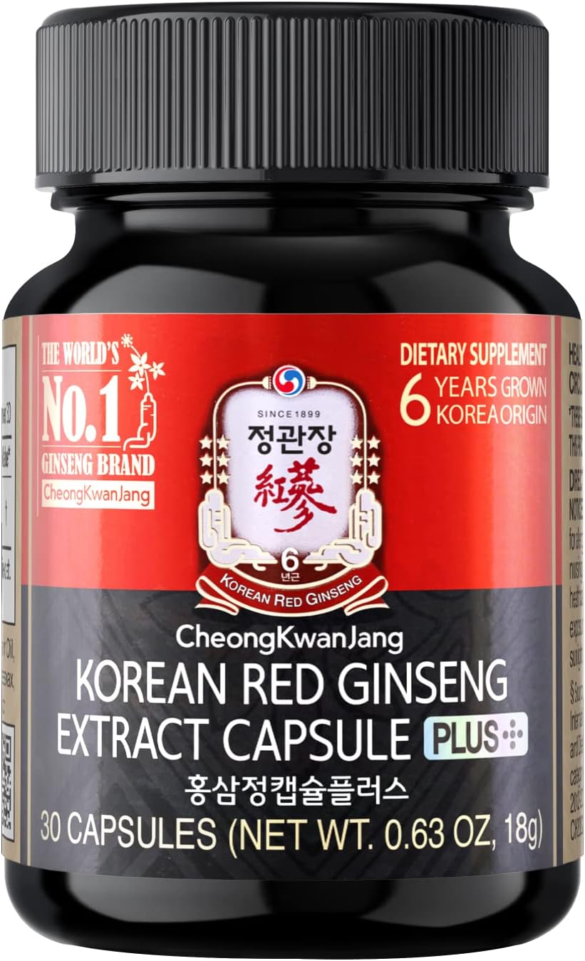 CheongKwanJang [Korean Red Ginseng Extract Capsules Plu