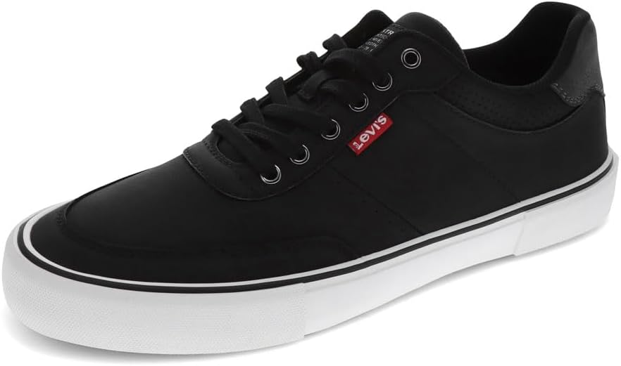 Levis Mens Munro UL Vegan Leather Casual Lace Up Sneaker Shoe