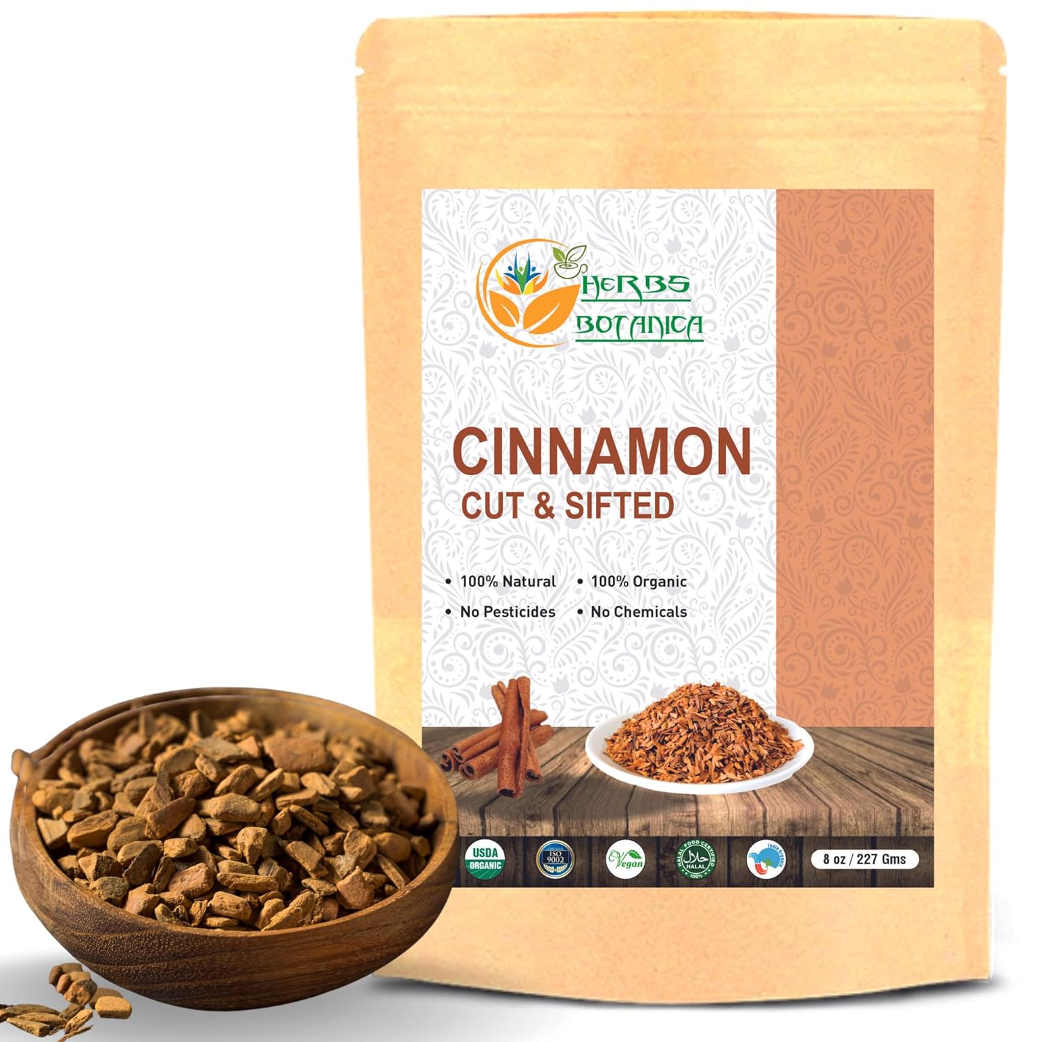 Herbs Botanica Cinnamon Chips Bark for C…