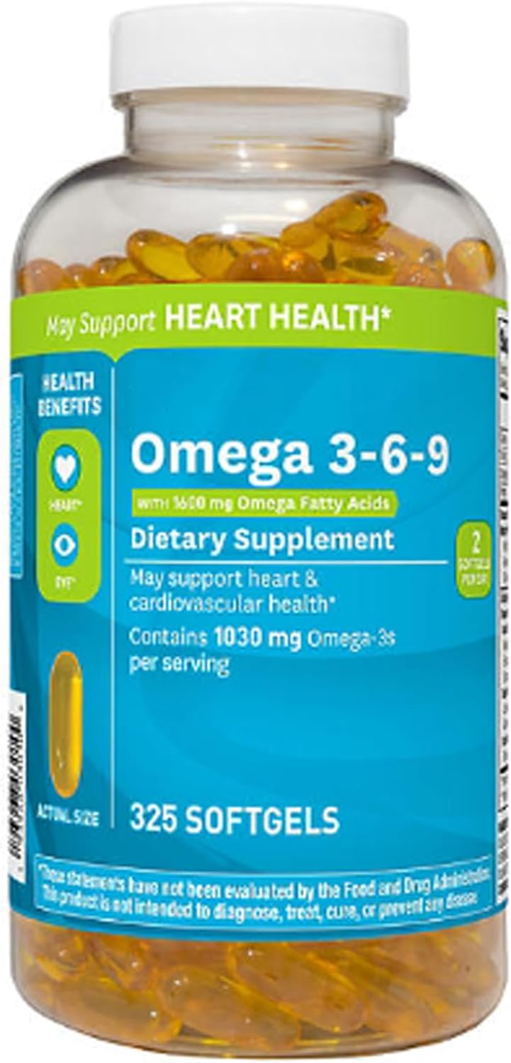 Omega 3-6-9 Dietary Supplement…