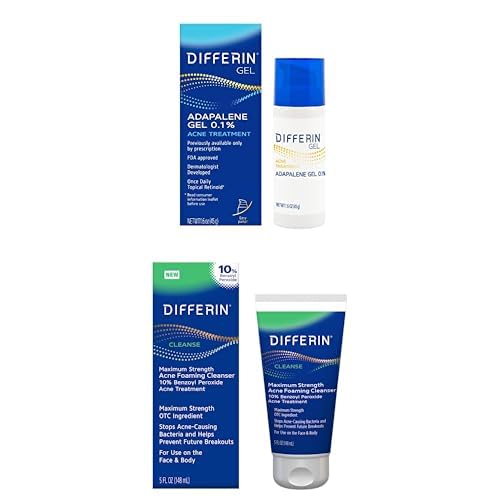 Differin Acne Treatment Gel, 90 Day Supply, Retinoid Tr