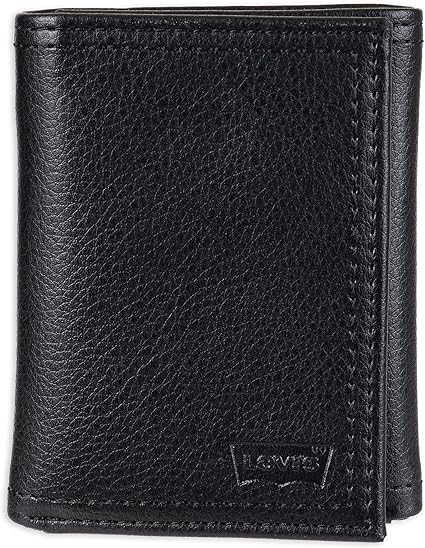 Levi's Men's Trifold Wallet-Sleek and Sl…