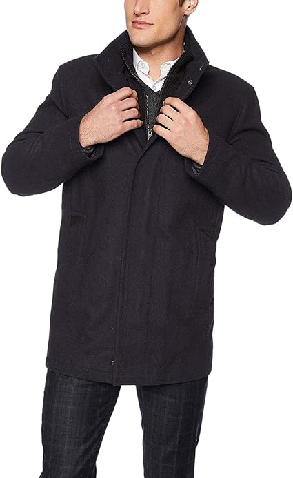 Andrew Marc Men's Huxley Mid Length Hooded Jacket