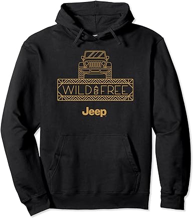 Jeep Wild and Free Pullover Hoodie