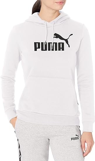 PUMA Women's Essentials Logo Fleece Hoodie (Available i