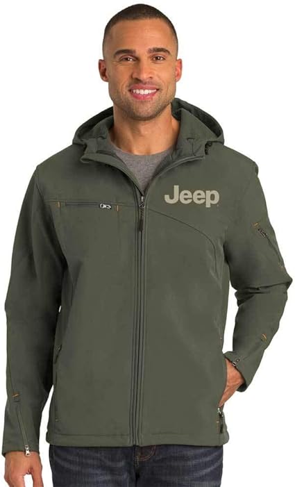 Jeep Mens Hooded Softshell Jacket