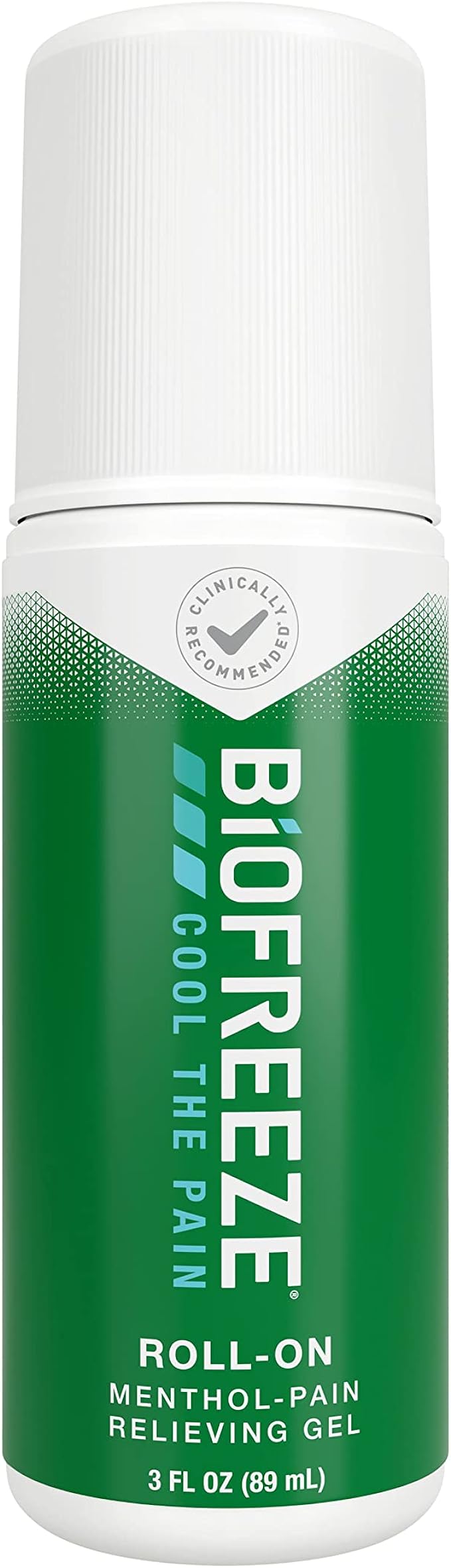 Biofreeze Roll-On Pain-Relieving Gel 3 FL OZ, Green Top