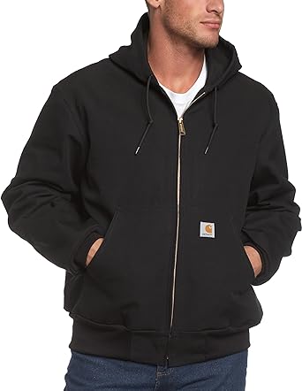 Carhartt Men's Thermal Lined Duck Active Jacket J131 (Regular and Big & Tall Sizes)