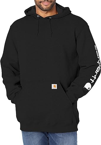 Carhartt Men's Loose Fit Midweight Logo Sleeve Graphic 