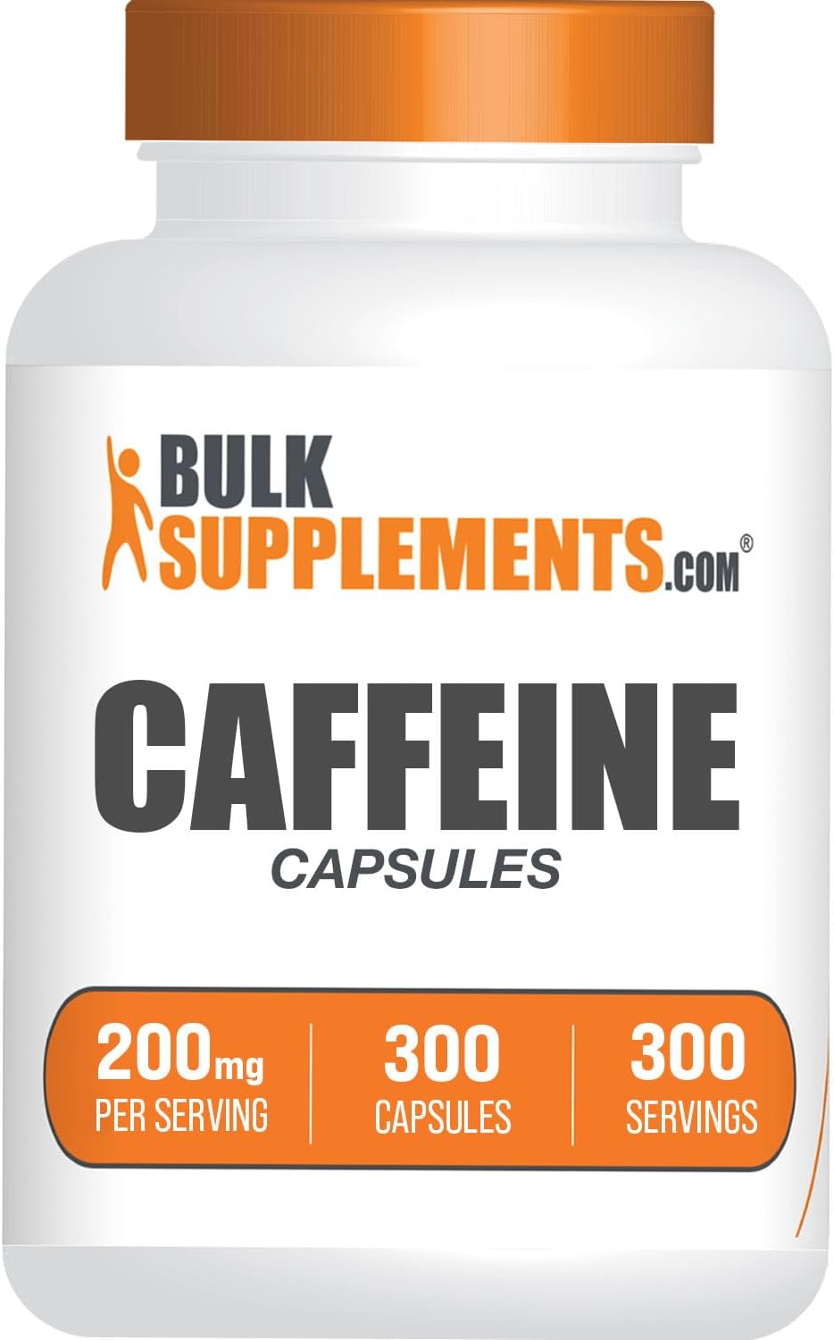BulkSupplements.com Caffeine Capsules - Caffeine Pills - Caffeine Tablets - Caffeine Powder (200 mg)