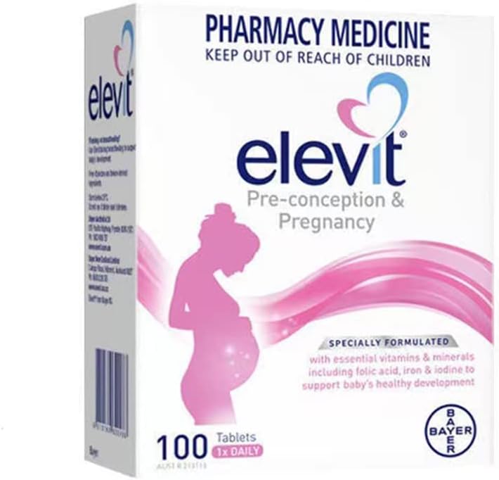Elevit Pre-conception & Pregnancy with Iodine 100s
